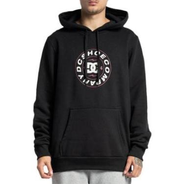 Imagem de Moletom DC Shoes Canguru Connect WT23 Masculina-Masculino