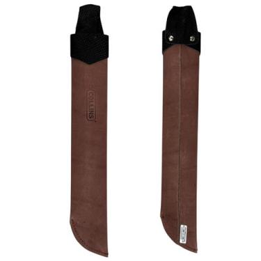 Imagem de Bainha Para Facão De Mato Marrom Reforçada Com Presilha - Collins, 20 