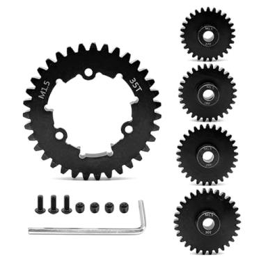 Imagem de Peças de carro RC compatíveis com Traxxas 1/5 para X-Maxx 6S 8S 1/6 para XRT RC Car Upgrade Parts 1.5 Modulus 35T Spur Gear M1.5 Gear Suit 6447X 6448X (C 35t 27 28 29 30t)