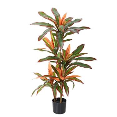 Imagem de SLGGPJBU Plantas falsas planta artificial simulação nórdica planta verde sala de estar árvore falsa bonsai plantado decoração de casa árvore artificial planta verde plantas artificiais interior ao ar