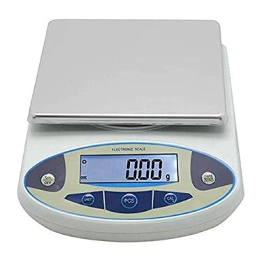 Imagem de SGeneE Balança eletrônica analítica de alta precisão balança digital de pesagem de laboratório (4000 g/0,01 g)