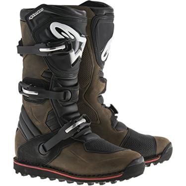 Imagem de Alpinestars Bota masculina Tech T Motocross 2004017-818-9, marrom, oleada, tamanho 41