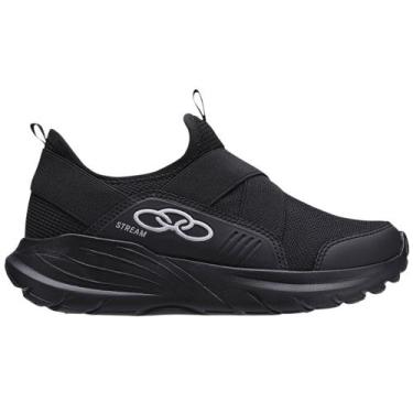 Imagem de Tênis Olympikus Stream Preto Infantil, Preto, 34