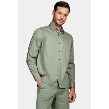 Imagem de Camisa Aramis Manga Longa Regular Sarja de Algodão Egípcio-Masculino