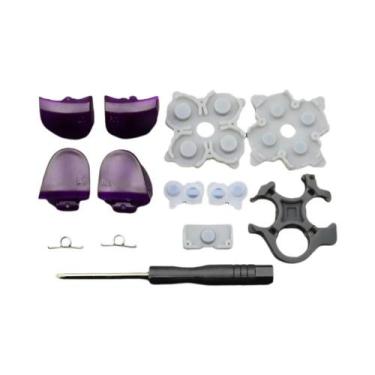 Imagem de Conjunto Completo De Controle PS5: Botões L1 R1 L2 R2 ABXY, Joysticks,