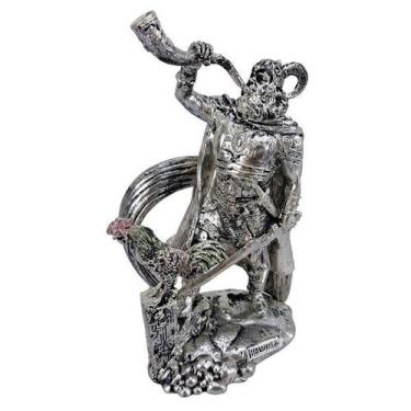 Imagem de Estátua De Heimdall Deus Nórdico Asgard Em Resina - Tenda Medieval