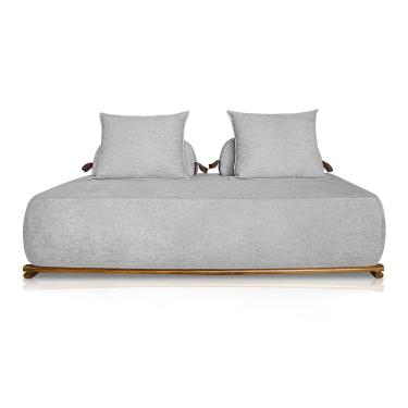 Imagem de Sofá Agius 2 Lugares 1,80 Linho Boucle - Lucadi Home