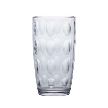 Imagem de Copo Acqua Acrílico Agua Drinks Sucos Transparente 650ml - Paramount