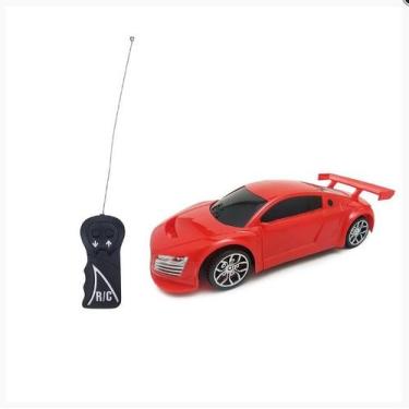 Imagem de Carro Carrinho Racing Club C/ Controle Remoto - Zoop, Vermelho 1