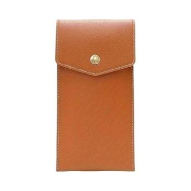 Imagem de Estojo De Canetas Em Couro PU Premium, À Prova De Vazamentos, Porta Ca