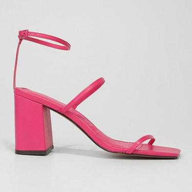 Imagem de Sandália Santa Lolla Salto Grosso Feminina-Feminino