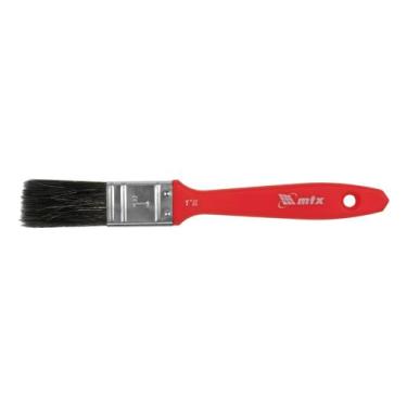 Imagem de Pincel 1 para tintas esmalte e oleo cerdas pretas 1pc mtx