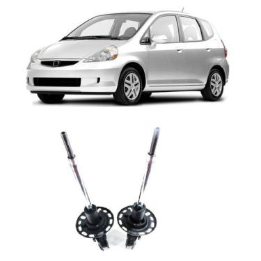 Imagem de Par de Amortecedores Dianteiro Honda Fit LXL-MT 14 8V 2003 a 2008 - Tr