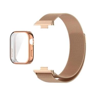 Imagem de Pulseira De Metal Magnética Milanese Para Huawei Watch Fit 3 4 4 pro C