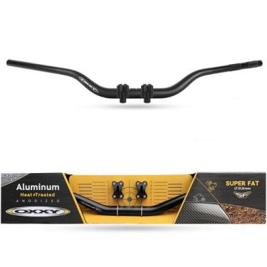 Imagem de Guidão Oxxy Alto Super Fat Bar 31mm Com Adaptador, Preto