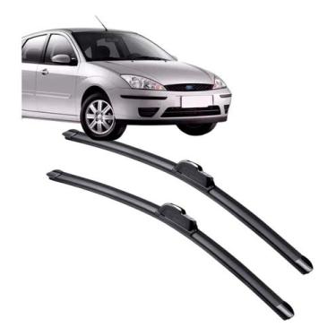 Imagem de Par Palheta Limpador Parabrisa Focus Hatch 2000 a 2007 - Tiger