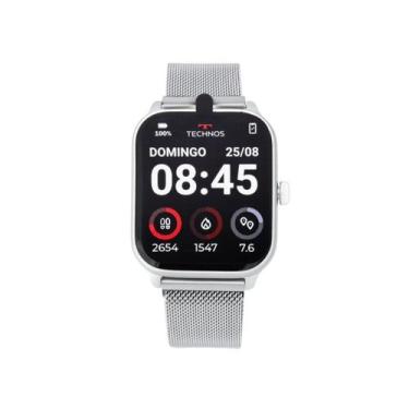 Imagem de Smartwatch Technos Connect MAX Prata Masculino TMAXPAB/8K