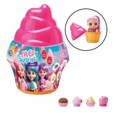 Imagem de Boneca Diver Surprise! Candy Docinho Diver Toys Presente Infantil Surp