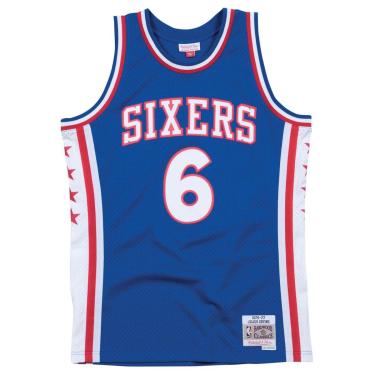 Imagem de Regata Mitchell & Ness Swingman Jersey Philadelphia 76ers 1976-77 Julius Erving Masculi...