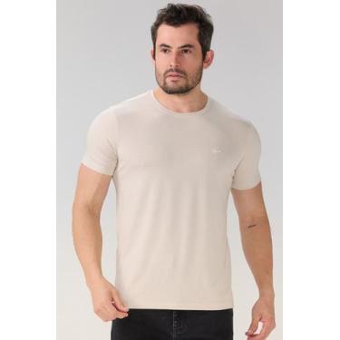 Imagem de Camiseta sallo básica pergula, P, Bege