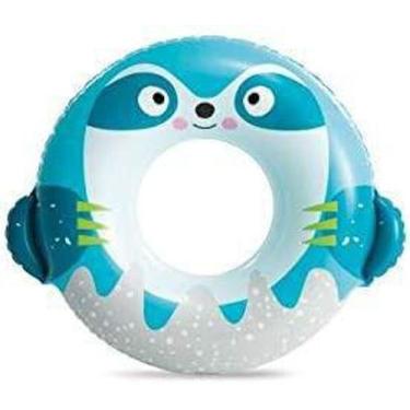 Imagem de Boia Inflável Animal Fofinho Azul - Intex