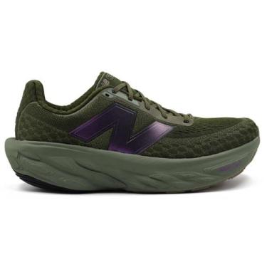 Imagem de Tênis New Balance Fresh Foam X 1080V14 Masculino, 39, Verde musgo, Rox