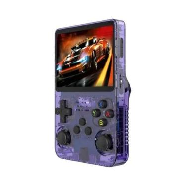 Imagem de Console De Jogos Portátil 128G R36S Com Tela IPS De 3,5 Polegadas, Jog