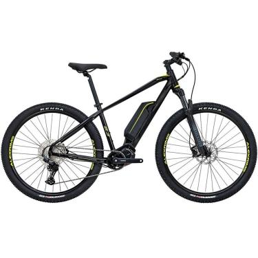 Imagem de Bicicleta Elétrica Oggi 8.3 Hardtail 250W 100KM Aro 29 Preto Amarelo Quadro 17 Oggi Bikes