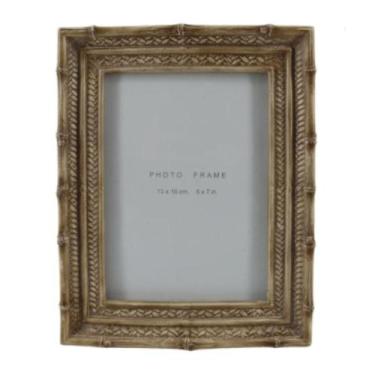 Imagem de Porta Retrato Em Resina Marrom 15X10 - Btc