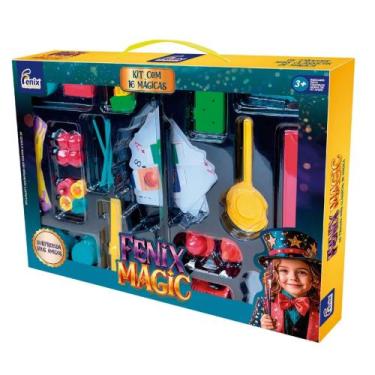 Imagem de Brinquedo Infantil Kit 16 Mágicas Fenix Magic Fenix - MGC-667 - Fenix 