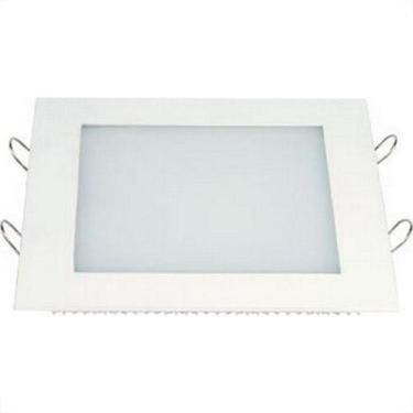 Imagem de Plafon Led Embutir Ecp Quadrado 18W. 1080Lm. 6500K. Bivolt Branco