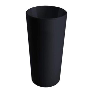 Imagem de Copo Cônico 500ml Casual Coza Preto Brinox - 10209/00080