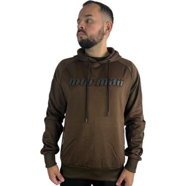 Imagem de Blusa Moletom Mormaii Masculino Interlock Original Capuz Bolso Zíper P