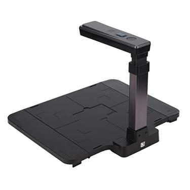 Imagem de Scanner de câmera de documentos, scanner de documentos com tamanho de captura de 5 MP, scanner portátil com sensor CMOS e luz LED Suporta digitalização em cores preto e branco