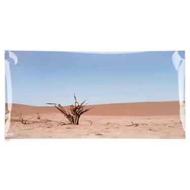 Imagem de Pôster de fundo de aquário decorações de aquário imagem ramos secos do deserto papel de parede adesivo decorativo