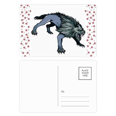 Imagem de Cheetah assustada arte animal grão Natal flor celebração cartão postal bênção cartão postal