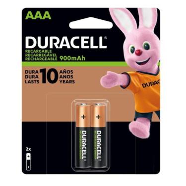 Imagem de Pilha Duracell Palito AAA C/2 Recarregavel