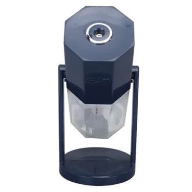 Imagem de Umidificador de Mesa Usb, Hidratante Multifuncional, Luz Ambiente Colorida Silenciosa, Mini Umidificador Portátil para Casa e Escritório (Azul)