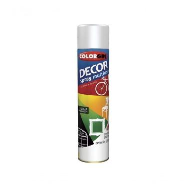 Imagem de Tinta Spray Colorgin Branco Fosco (Nr23-Onu 1950) C/6Pcs
