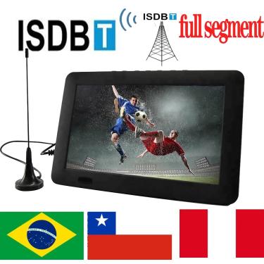 Imagem de Leadstar-Mini TV Digital Portátil  D9  Decodificador com ISDB-T  Decodificador  Hevc  10Bit
