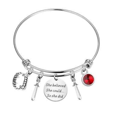 Imagem de FAADBUK Brincos Astarion - Presente The Pale Elf High Elf para fãs de BG3 e amantes de videogame, Small, Metal, não