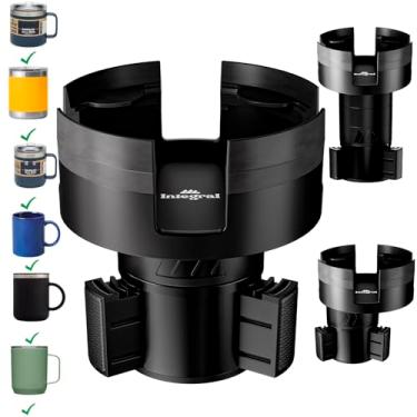 Imagem de Integrador de caneca Integral Suporte expansível para caneca – YETI Suporte para copo Rambler de 400 ml – Caneca de café Suporte de copo de carro expansor com base ajustável – Abas de borracha para a