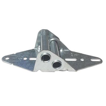 Imagem de Dobradiça de porta de garagem #3-14 calibre de aço com acabamento galvanizado - reposição de porta de garagem comercial residencial/leve | resistente