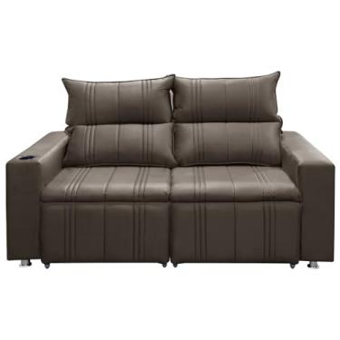 Imagem de Speciale home - Sofá 2 lugares Retrátil e Reclinável Madri 1,50M C/Molas - Veludo