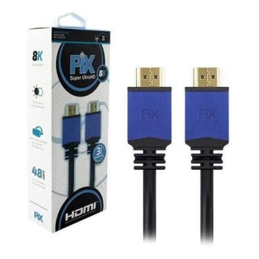 Imagem de Cabo Hdmi Plus 2.1 - 8K Hdr 19P 3.0M 018-2135-Pix