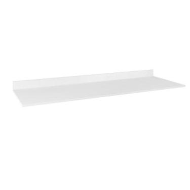 Imagem de Tampo para Balcão de Cozinha 120cm MDP Branco - Lumil Móveis, Branco, 