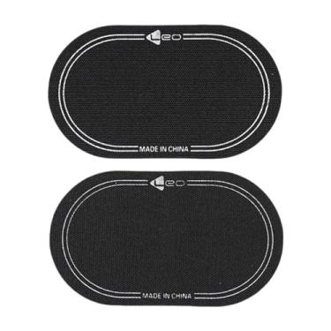 Imagem de Deevoka 2Pcs Drumhead Kick Pads Drumhead Patches Acessórios Percussão Drum Pads Drumhead Patches, Pedal Duplo