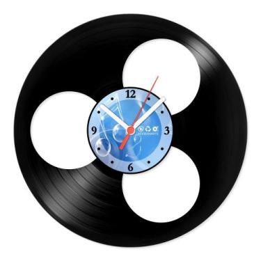 Imagem de Relógio De Parede Disco Vinil Diversos - Círculos - VDI-211 - Modernar