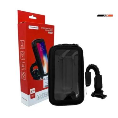 Imagem de Suporte De Celular Tomate Plástico Para Moto Gps Prova D'agua Mtg-016