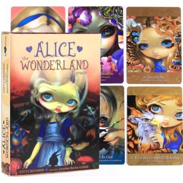 Imagem de Alice The Wonderland Oracle Deck Oráculo Alice No País Das Maravilhas 